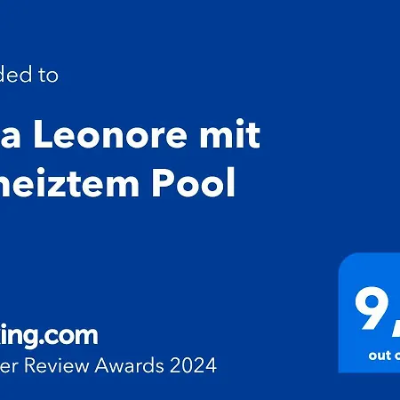 Vakantiehuis Leonore Mit Beheizbarem Pool